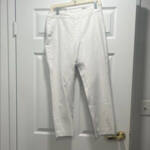 SPANX White Ankle Pants